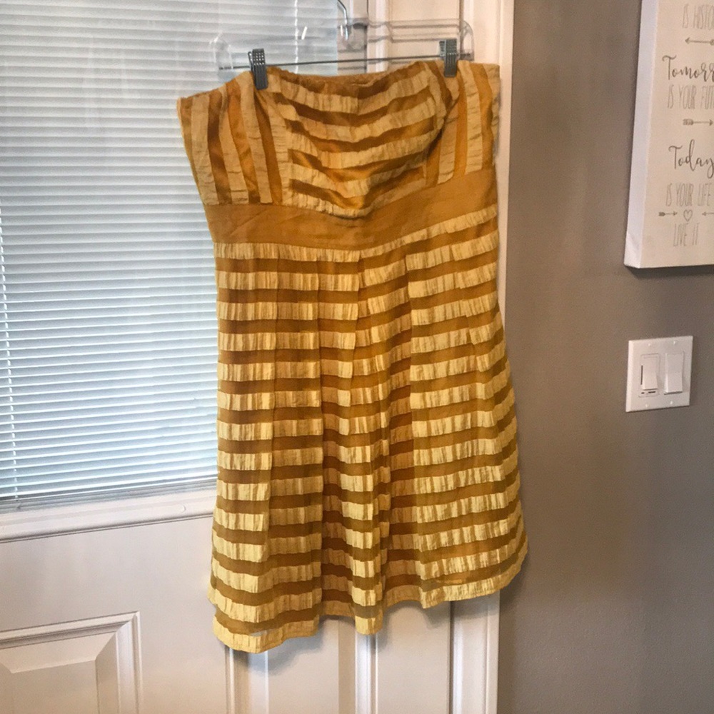 The Limited yellow dress size 14